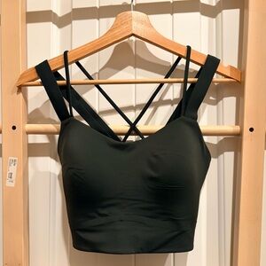 Lululemon Like a Cloud Longline bra in Rainforest Green brand new with tags